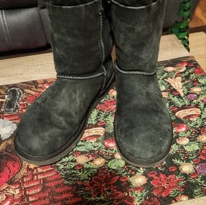 Black suede uggs